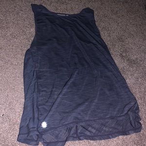 Athleta tank top with mesh back